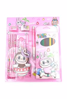 ست تحریر لبوبو (فانتزی) - صورتی