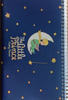 پلنر‌هفتگی 29.5*15 جلد‌سخت فانتزی (کیوی نوت) شازده‌کوچولو