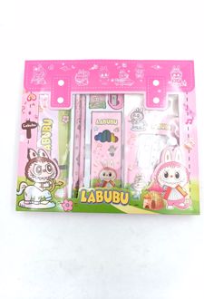 ست تحریر لبوبو (فانتزی) - صورتی