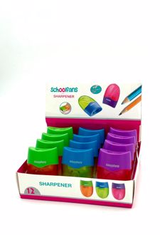 تراش دو سوراخ بیضی اسکول فنز - (سبز)