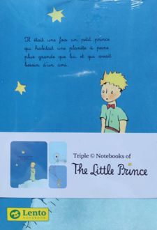 پک 3 عددی یادداشت A5 خط‌دار (لنتو) - شازده کوچولو