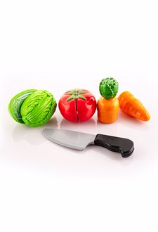 ست سبزیجات یک: گوجه و کاهو و هویج