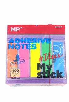 استیک‌نوت و اندیکس مدلی 400 برگ رنگی (MP)