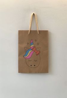 ساک دستی طرح دار (کرافت )