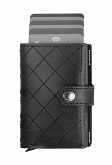 جاکارتی چرم نمد HIKER - CHIC Décor wallet (پولاریس) - مشکی