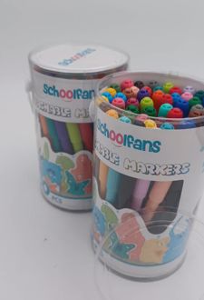 ماژیک نقاشی 50 رنگ استوانه‌ای اسکول فنز