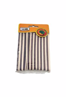 چوب‌بستنی 42 عددی سفید و مشکی (اسکیل)