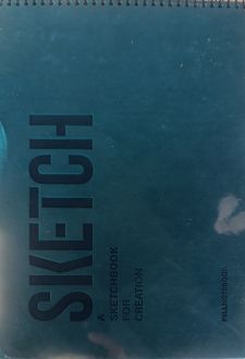 دفتر اسکچ A4 جلد ترمو SketchBook (پیل) آبی‌نفتی