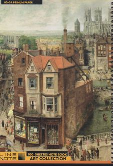 دفتر مشق 100 برگ جلدسخت آرت (لاین‌نوت)