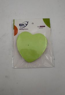 استیک نوت اشکال 5 رنگ (اسکای) قلب