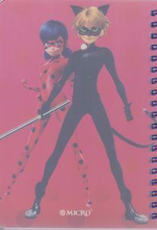 دفتر یادداشت 80 برگ 1/8 سیمی خطی میکرو (دختر کفشدوزکی)