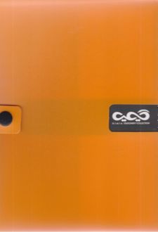 دفتر 140 برگ دکمه دار A5 ( کیمیا) - نارنجی