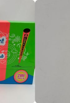 مداد مشکی فلورسنت فسفری آریا - (صورتی)