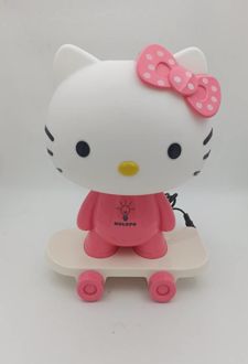 چراغ خواب فانتزی هولوپو کیتی اسکیت - (صورتی)