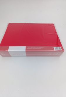 کلربوک 100 برگ A4 بدون‌قاب فسفری وحدت (اس اف) قرمز