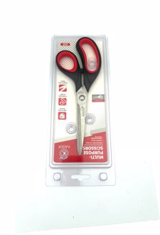 قیچی بزرگ 8/5 اینچ اداری (کایزر) - مشکی قرمز