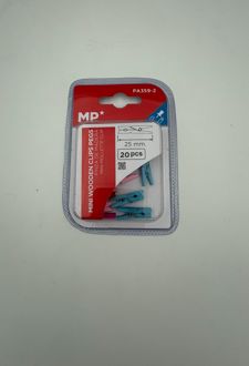 گیره چوبی رنگی 2.5 سانتی (mp)