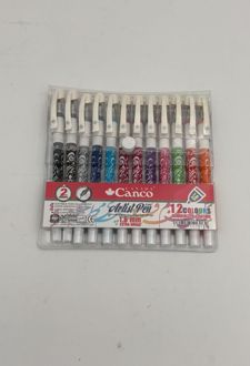 خودکار رنگی 1/6 لارج آرتیست کنکو بسته 12 رنگ