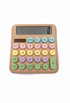 ماشین‌حساب رنگی 12 رقمی (صبا) - نارنجی