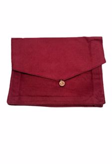 جا‌کتابی پارچه‌ای (دلشده) - زرشکی