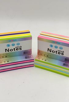 پست ایت 400 برگ 76*127 سکول فنز - (بنفش صورتی آبی)