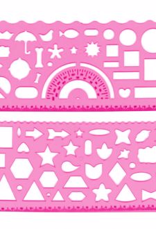 شابلون دوقلو ژله‌ای (نابیل) - صورتی