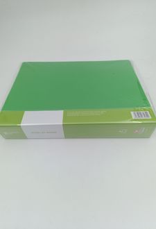 کلربوک 80 برگ A4 بدون‌قاب فسفری وحدت (اس اف) سبز