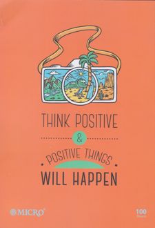 دفتر 100 برگ وزیری ته چسب طرح کلاسیک میکرو (دوربین)