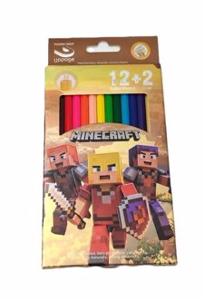 مدادرنگی 2+12 سری Minecraft (uppage) طرح جور