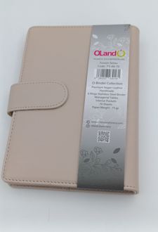 پلنر کلاسوری 6 حلقه‌فلزی 70 برگ A6 فیوژن (الند) کرم