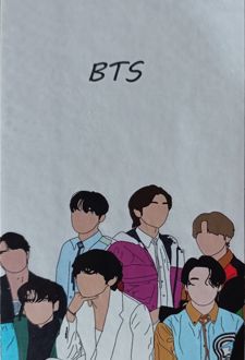 دفتر یادداشت پالتویی سری bts (سرو) طوسی