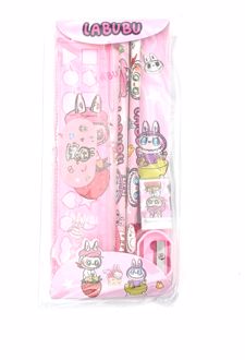 ست تحریر لبوبو (فانتزی) - صورتی