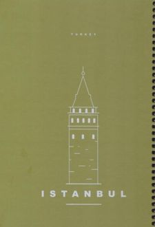 دفتر فنری 100 برگ طرح سمبل طرح جور (دموت) - Istanbul