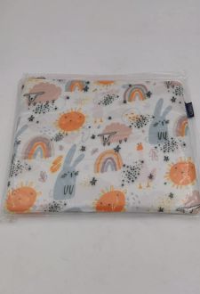 پاکت پارچه‌ای A5 زیپ دار فانتزی زوم (سفید ابر)