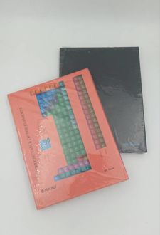 دفتر کلاسوری 26 حلقه 100 برگ قفل پلاستیک میکرو سری جور (جدول مندلیف)