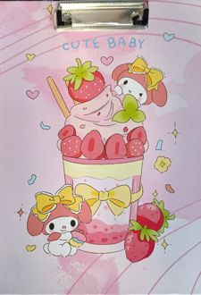 تخته شاسی A4 سری هپی برد (آبرنگ) کرومی