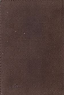 دفتر خط‌دار جیر رقعی (نصر) قهوه‌ای