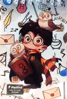 دفترچه سیمی 80 برگ (مازلاین) - پسربچه سفید