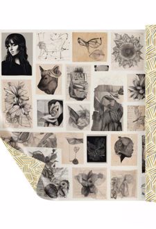 کاغذ کادو دورو طرح کرافت 1 (ایمان)