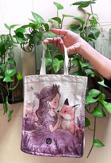 کیف پارچه‌ای قدیما 21*26 (کد MS-11)