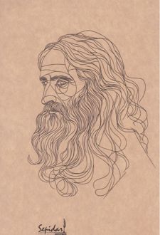 دفتر 80 برگ رقعی کرافت بی‌خط سری مشاهیر (سپیدار) Michelangelo