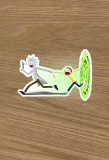 استیکر Rick and Morty (آرتیکو)