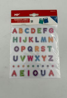 بلیستر 2 عددی لیبل الفبا (MP)