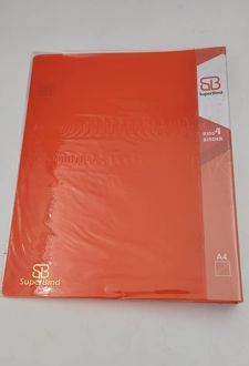 کلاسور 4 حلقه A4 الوان سوپربایند (زرد)