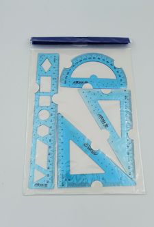 ست 4 تکه ژله ای آریا - (آبی)