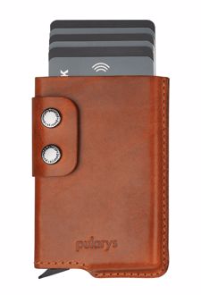 جاکارتی چرم نمد FUNKY wallet (پولاریس) - شتری