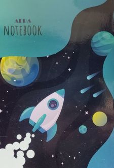 دفتر 40 برگ سیمی طلقی (ابرا) - موشک