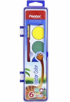 آبرنگ 6 رنگ (پنتر)