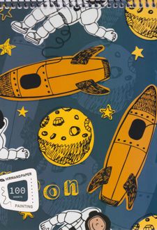 دفتر نقاشی خشتی سیم از بالا (هیرمند) - موشک