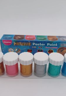 گواش 6 رنگ متالیک اسکول فنز